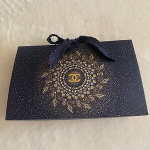 2 Yards Ribbon & Chanel 2025 Holiday Gift Bag
